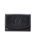 Timeless CC Flap Wallet Caviar Small