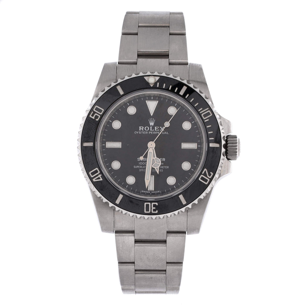 Oyster Perpetual Submariner Automatic Watch Stainless Steel and Cerachrom 40