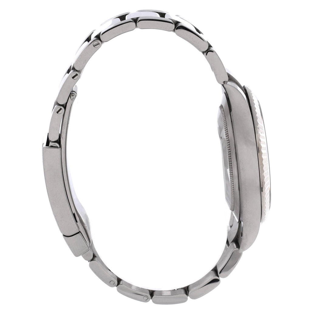 Oyster Perpetual Datejust Automatic Watch Stainless Steel and White Gold 41