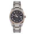 Oyster Perpetual Datejust Automatic Watch Stainless Steel and White Gold 36