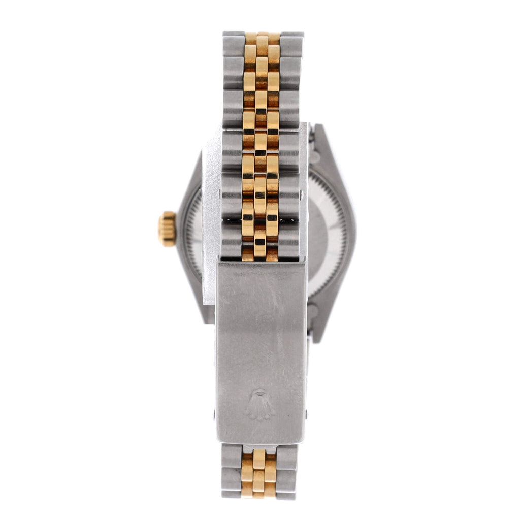 Oyster Perpetual Datejust Automatic Watch Stainless Steel and Yellow Gold with Diamond Markers 26