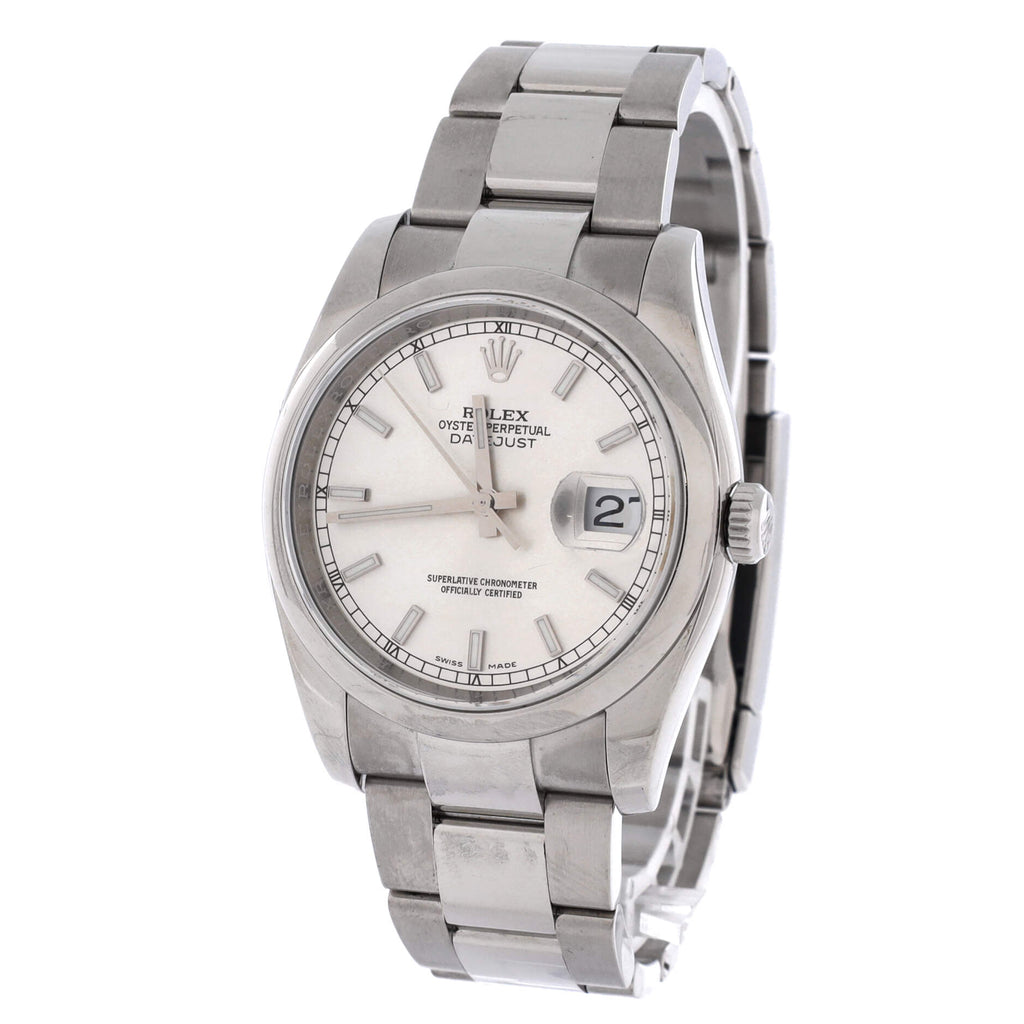 Oyster Perpetual Datejust Automatic Watch Stainless Steel 36