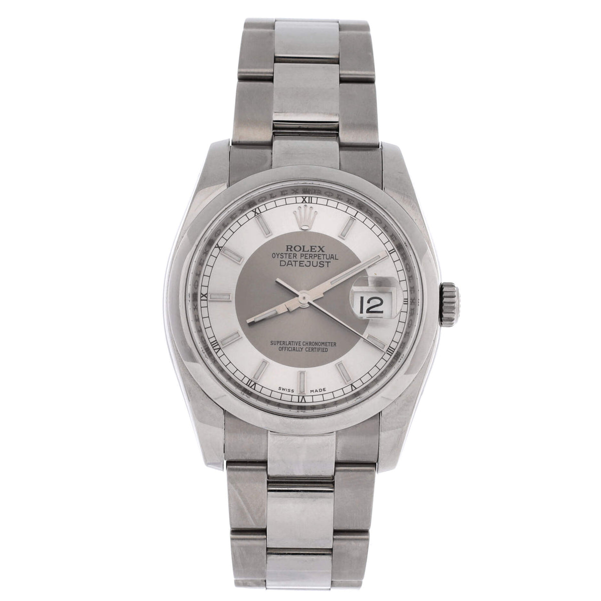 Oyster Perpetual Datejust Automatic Watch Stainless Steel 36