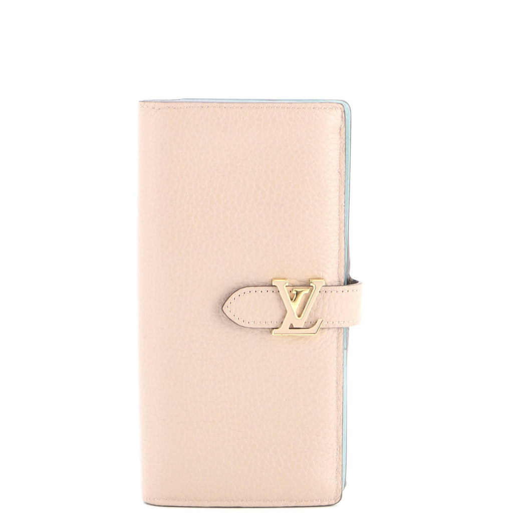 Capucines Vertical Wallet Leather