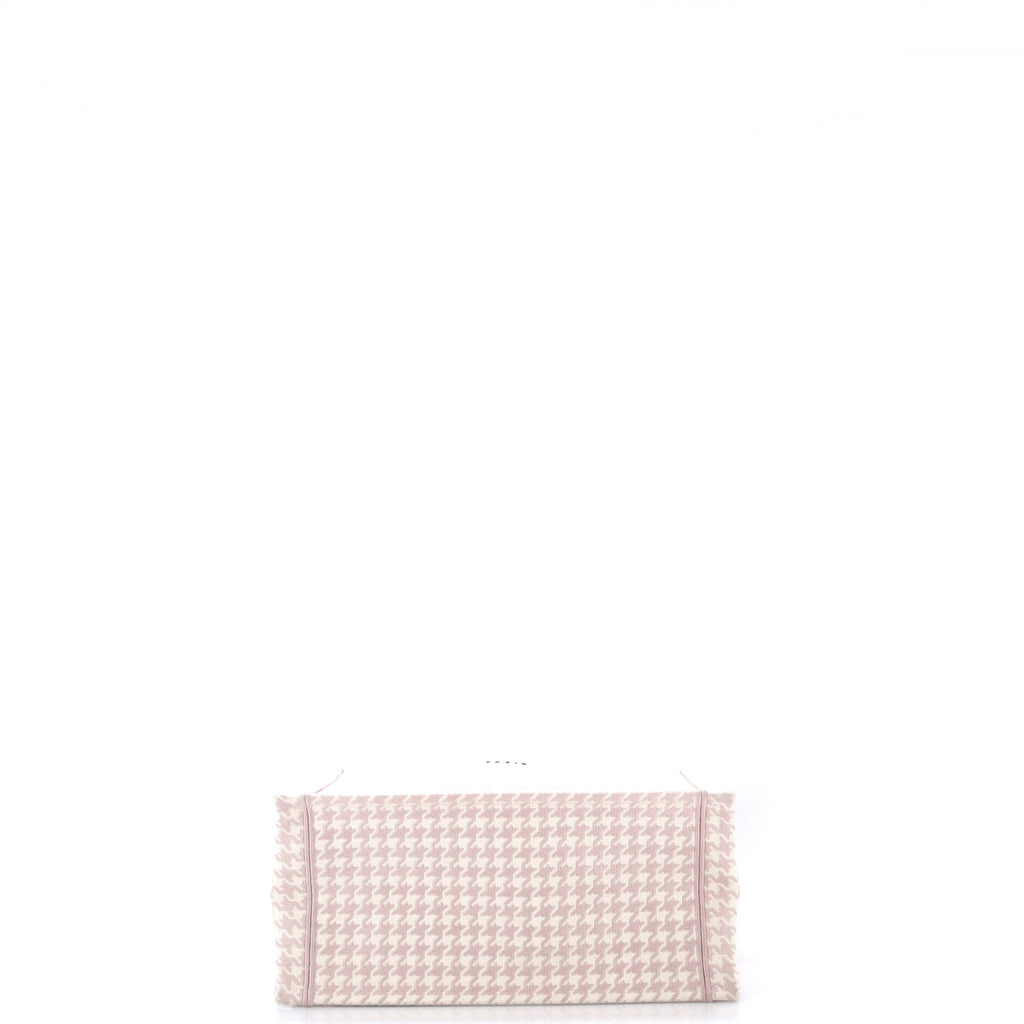 Book Tote Houndstooth Canvas Medium