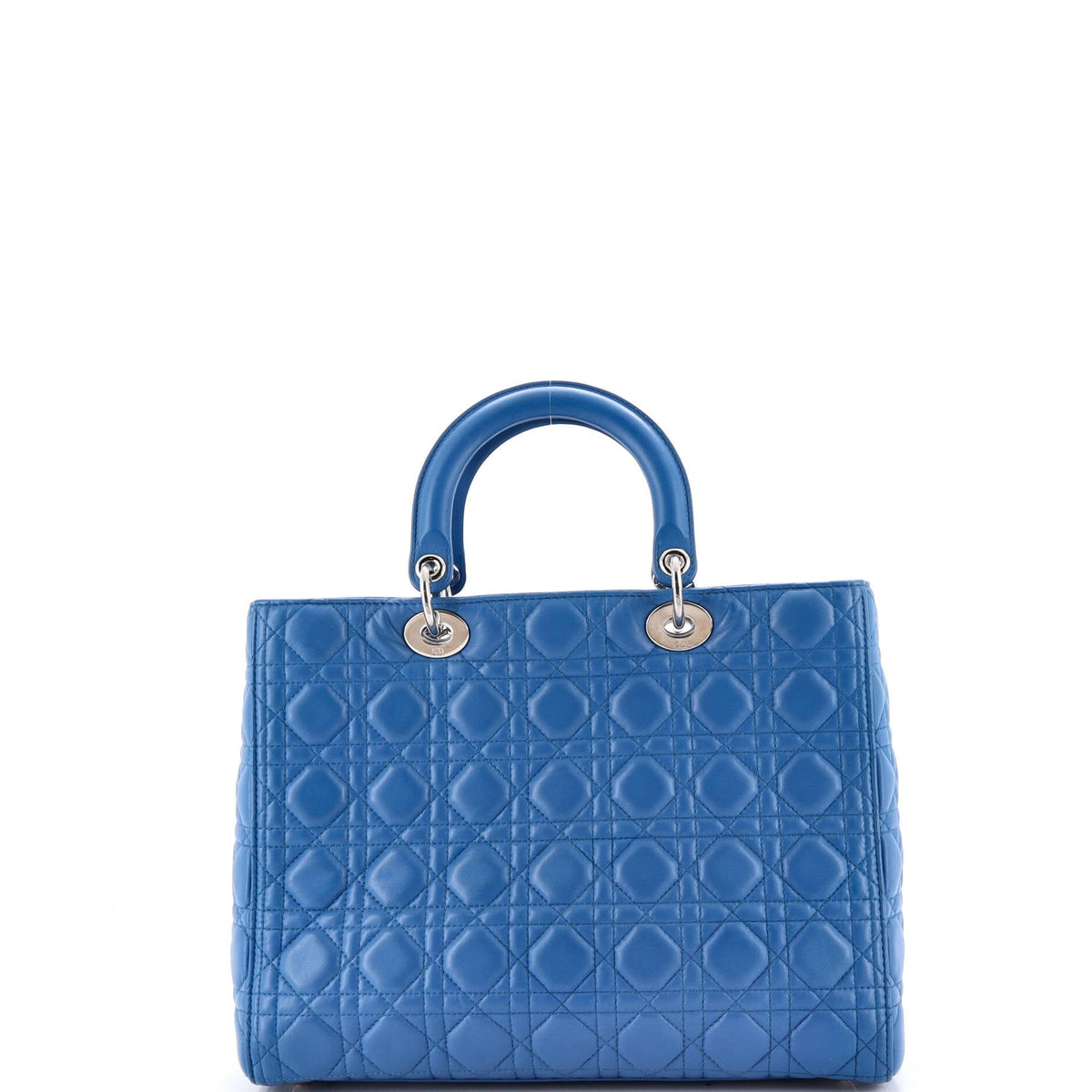 Vintage Lady Dior Bag Cannage Quilt Lambskin Large