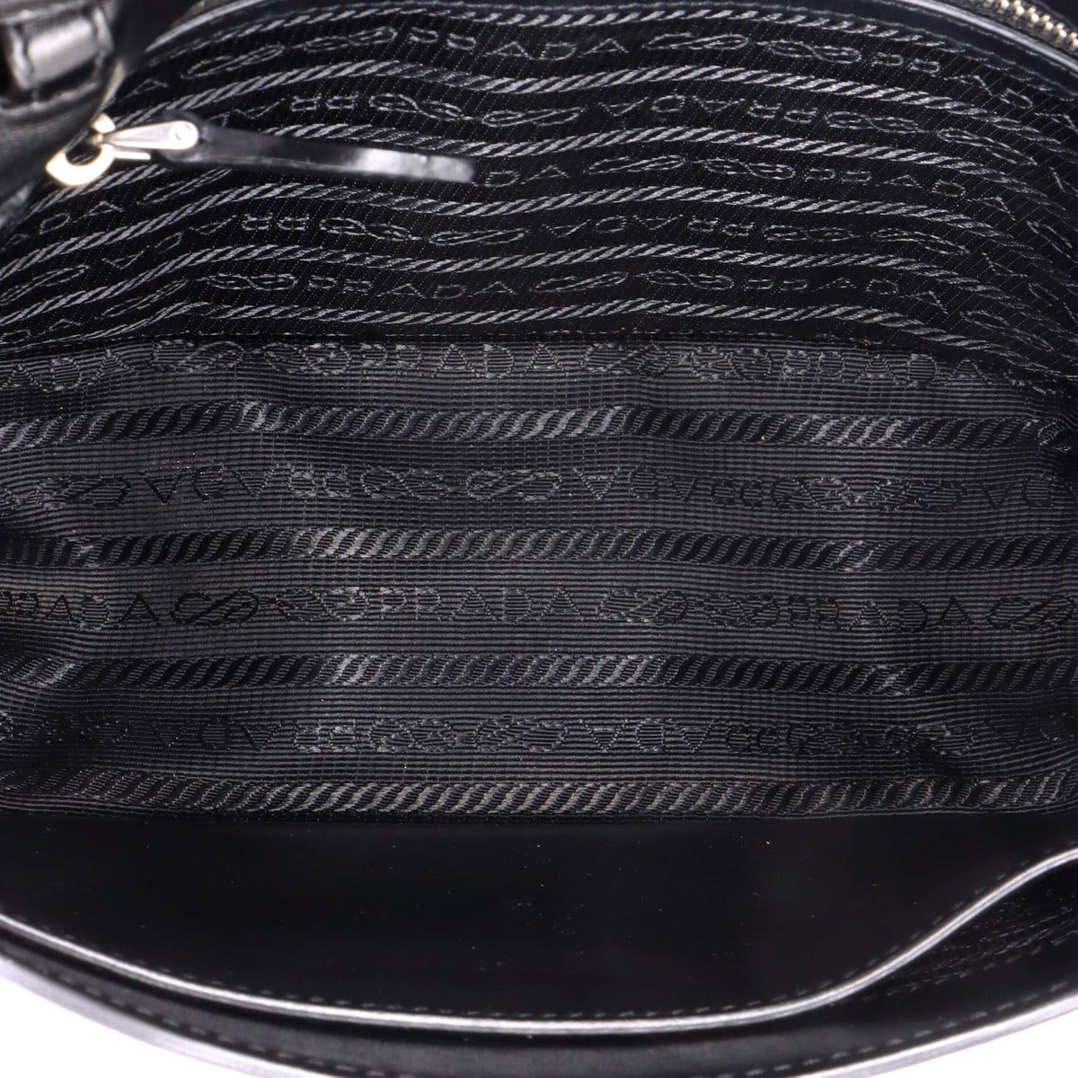 Metal Ribbon Shoulder Bag City Calfskin Small