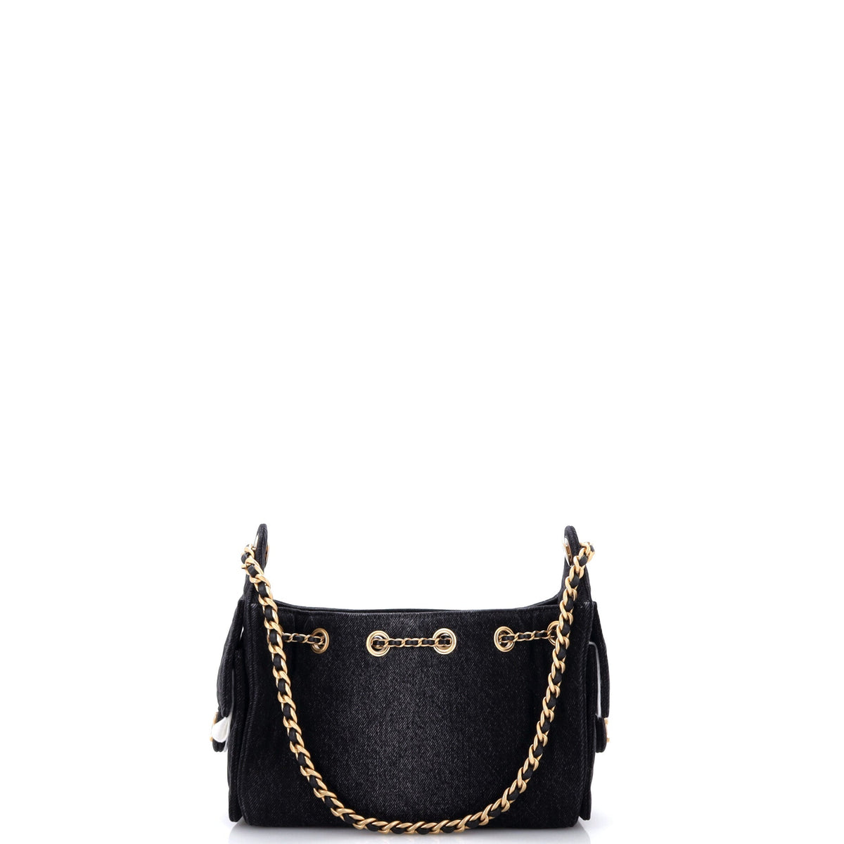 25 Hobo Bag Quilted Denim Mini