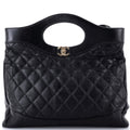 31 Shopping Bag Quilted Lambskin Large