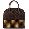 x Christian Louboutin Shopping Bag Calf Hair and Monogram Canvas