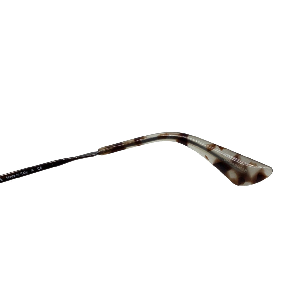 Prada Catwalk SPR58U Oval Sunglasses in Grey Metal