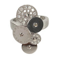 Ring 18K White Gold with Diamond