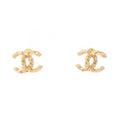 CC Logo Earrings Metal Gold-Tone Metal