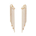 Pearl Earrings Gold and Faux Pearl