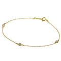 Elsa Peretti Diamonds By The Yard Pendant Necklace 18K Yellow Gold and Diamond