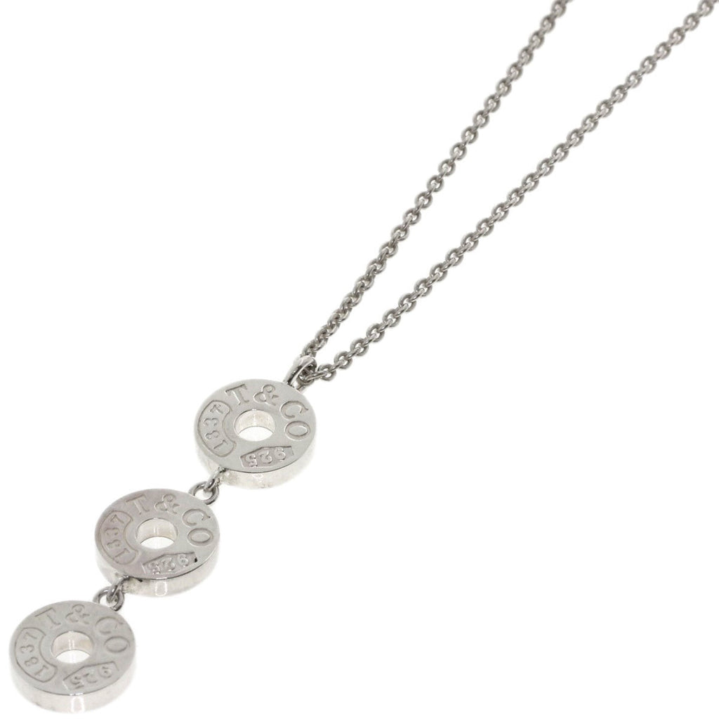 1837 Triple Circle Pendant Necklace Sterling Silver