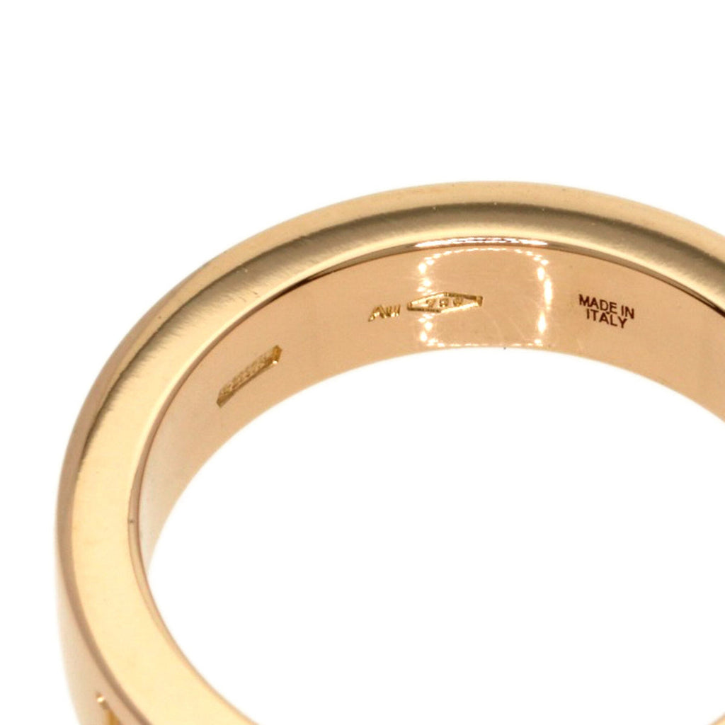 Double Ring 18K Rose Gold with Diamond