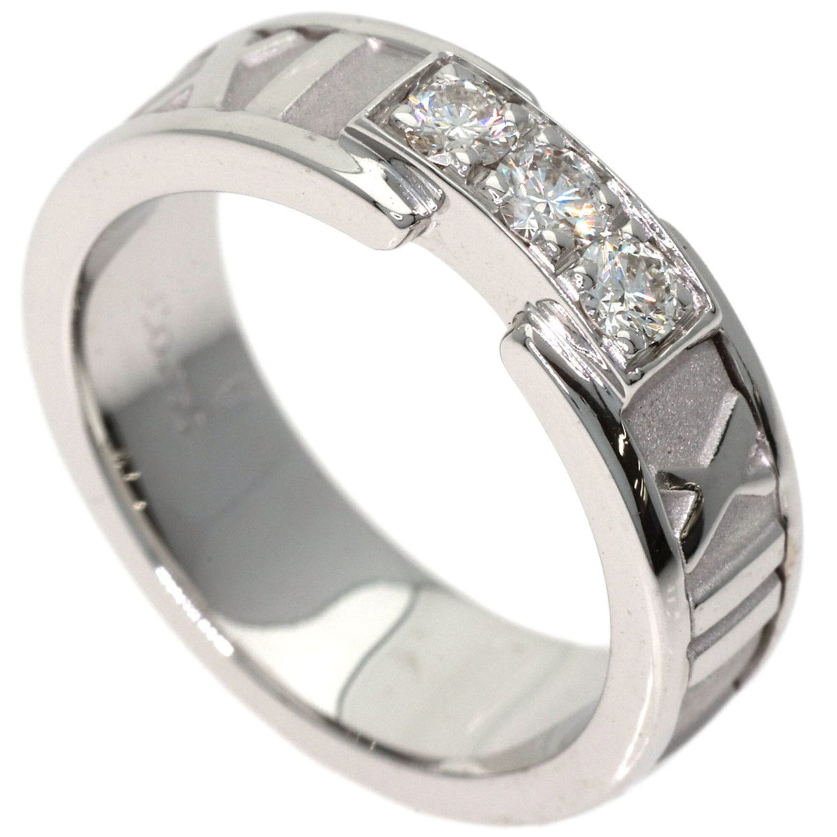 Atlas Ring 18K White Gold